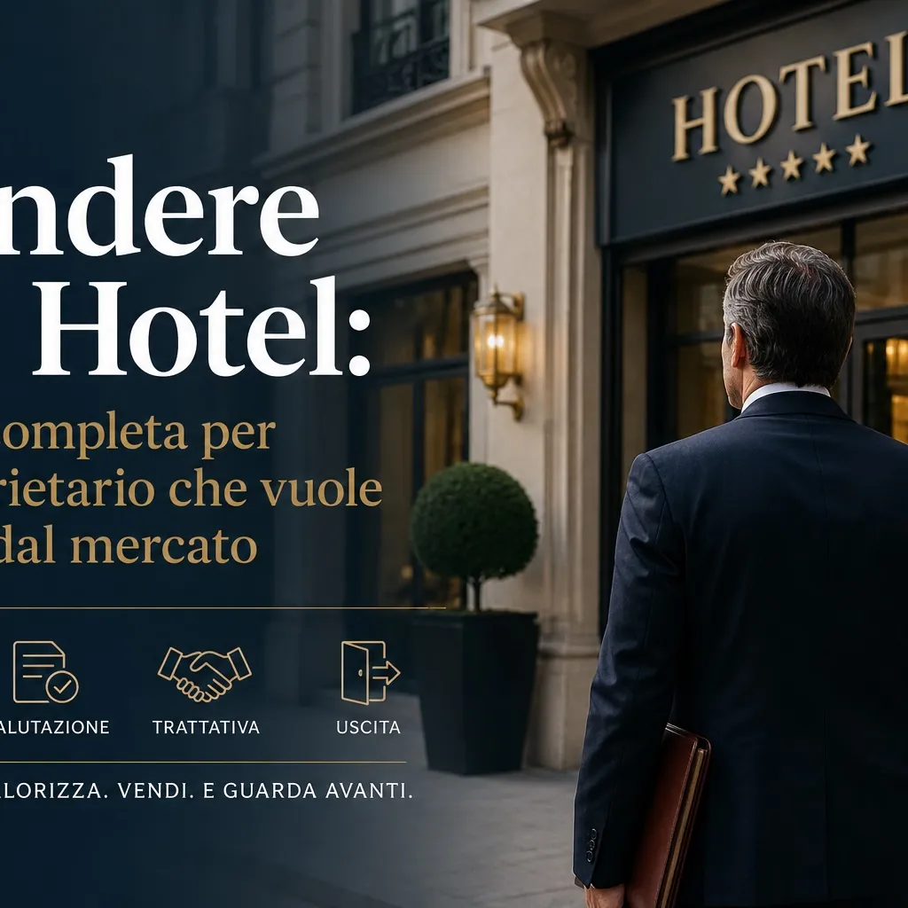 Vendere un Hotel: guida completa per il proprietario che vuole uscire dal mercato